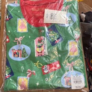 TBBC BEAUFORT Bonnet nightingale nightgown little Christmas pink Richmond Red XS